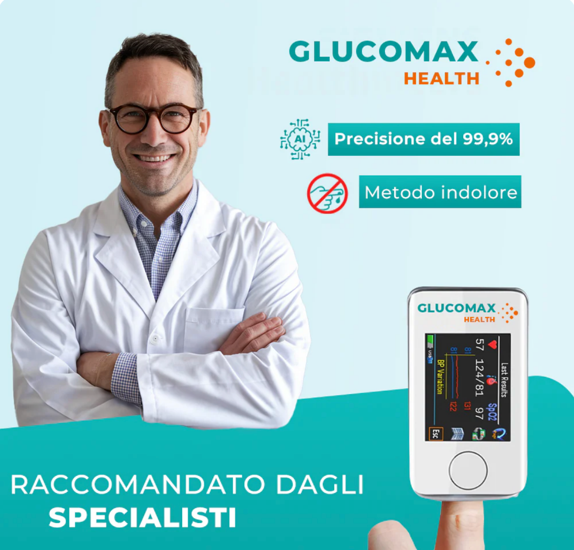 GLUCI Check™ | GlucoMax Misuratore Glucosio Laser non Invasivo